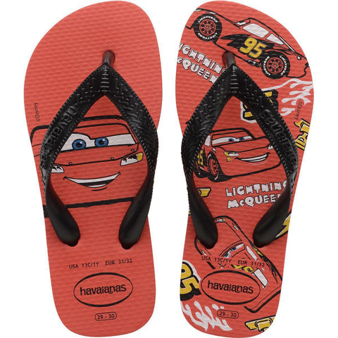 HAVAIANAS KIDS CARS VERMELHO CRUSH 27/28