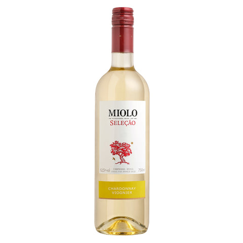 VINHO MIOLO SELECAO CHARDONNAY VIOGNIER BRANCO SECO 750ML