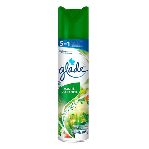 ODORIZADOR GLADE MANHA CAMPO 360ML
