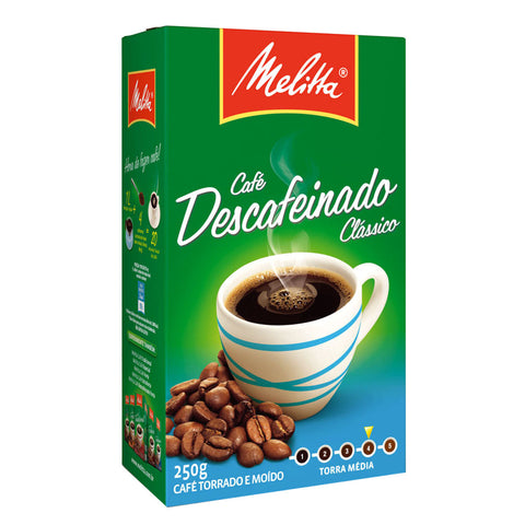 CAFE MELITTA DESCAFEINADO A VACUO 250G