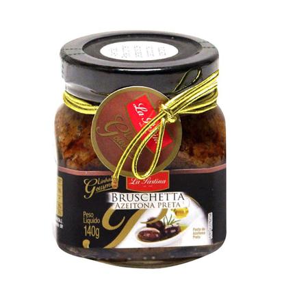 BRUSCHETTA LA PASTINA AZEITONA PRETA GOURMET 140g