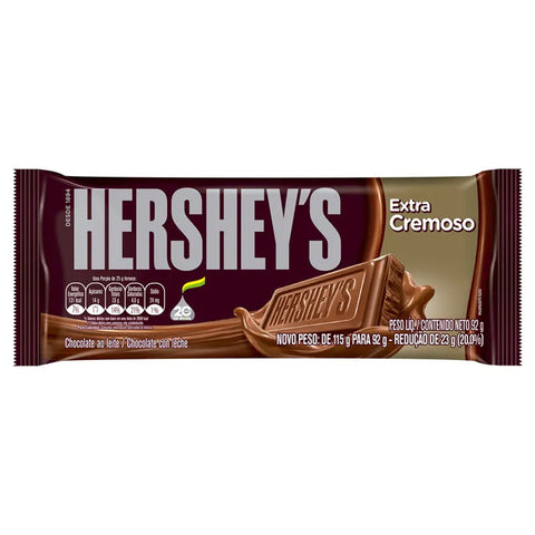 CHOCOLATE HERSHEYS EXTRA CREMOSO 92G