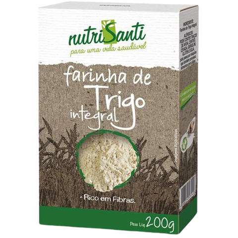 FARINHA TRIGO NUTRISANTI INTEGRAL 200g