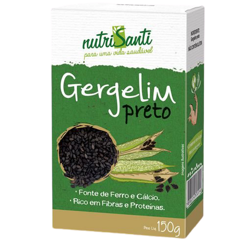 GERGELIM NUTRISANTI PRETO 150g
