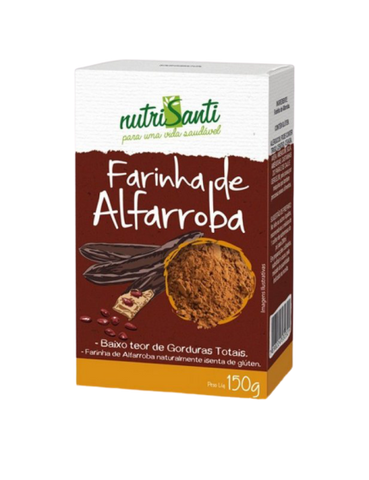 FARINHA ALFARROBA NUTRISANTI 150g