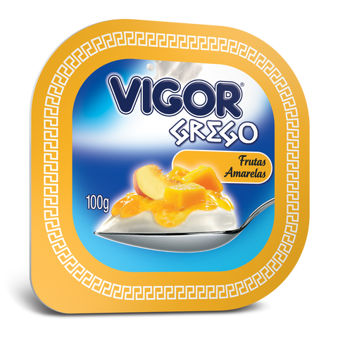 IOGURTE VIGOR GREGO FRUTAS AMARELAS 100g