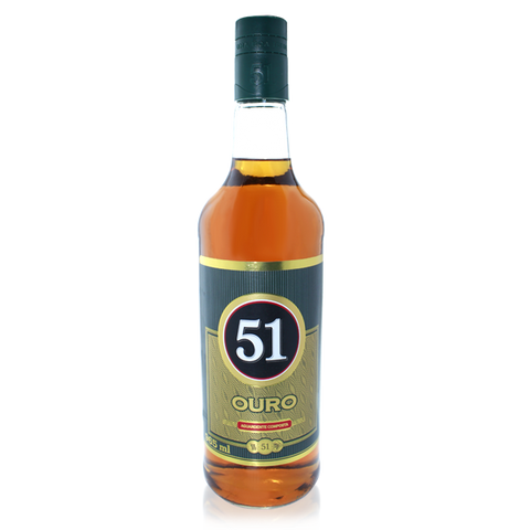 AGUARDENTE 51 OURO PIRASSUNUNGA 965ml