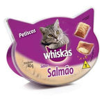 RACAO WHISKAS PETISCO SALMAO PT 40g