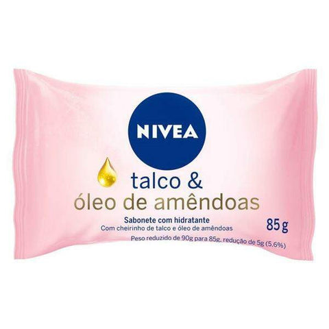 SABONETE NIVEA TALCO OLEO AMENDOAS 85G