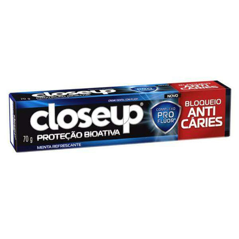 CREME DENTAL CLOSEUP PROTECAO BIOATIVA ANTI CARIES 70g