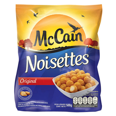 BATATA PRE FRITA MCCAIN NOISETTE AO FORNO DE  500G