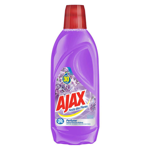 LIMPADOR AJAX FLORES LAVANDA 500ML