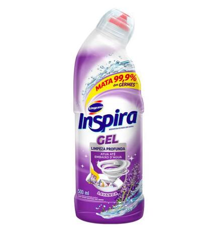 LIMPADOR SANITARIO INSPIRA GEL LAVANDA 500ml