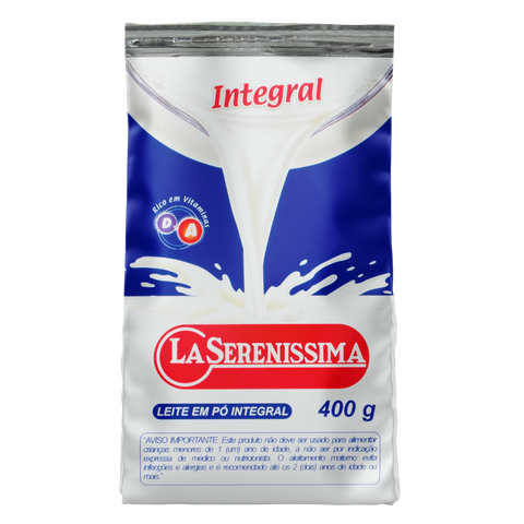 LEITE PO LASERENISSIMA INTEGRAL 400G