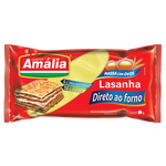 MASSA LASANHA STA AMALIA OVOS DIRETO FORNO 500G