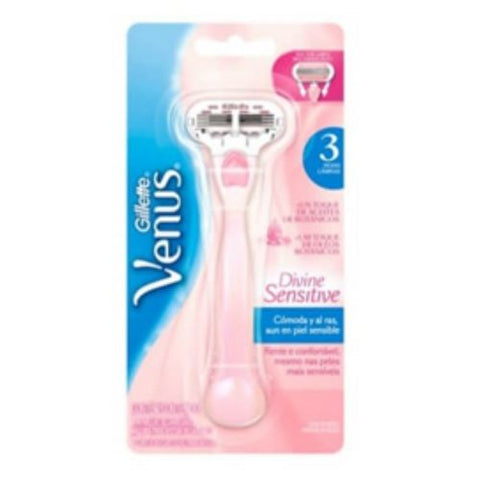 APARELHO GILLETTE PRESTOBARBA VENUS SENSITIVE C/1