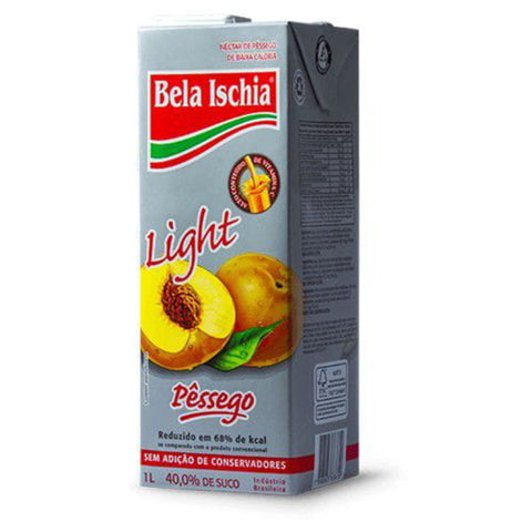 SUCO BELA ISCHIA LIGHT PESSEGO TP 1L