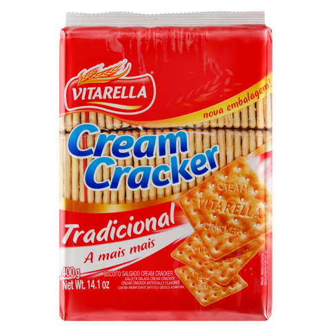 BISCOITO VITARELLA CREAM CRACKER 400g
