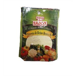 CONDIMENTO MARCA SABOR PIMENTA REINO BRANCA PO SH 8G