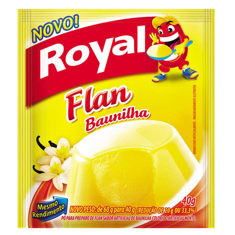 FLAN ROYAL BAUNILHA 40G