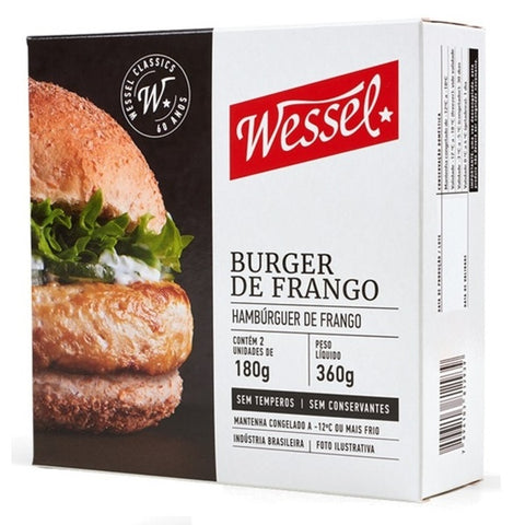 HAMBURGUER WESSEL FRANGO C/2 360g