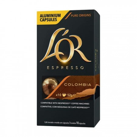 CAPSULA LOR ESPRESSO COLOMBIA C/10 52g