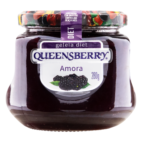 GELEIA QUEENSBERRY DIET AMORA 280G