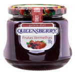 GELEIA QUEENSBERRY DIET FRUTAS VERMELHAS 280G