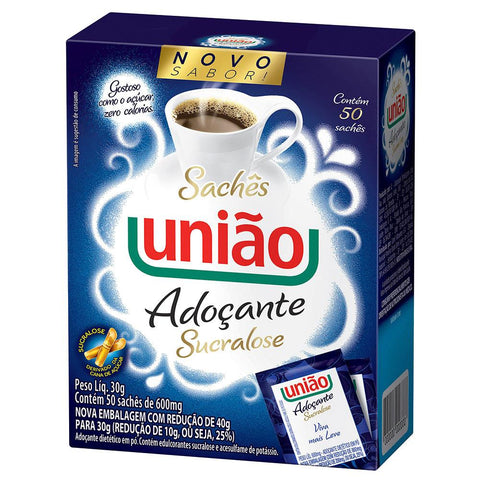 ADOCANTE UNIAO DIET SUCRALOSE SACHE 30G