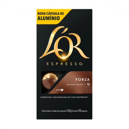 CAPSULA LOR ESPRESSO FORZA N°9 C/10 52g