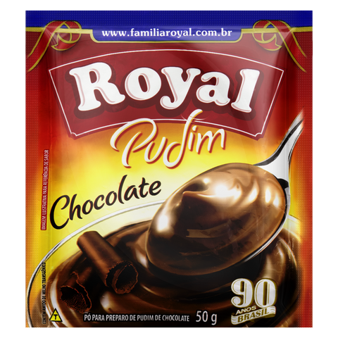 PUDIM ROYAL CHOCOLATE 50G