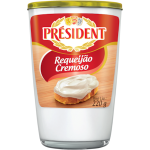 REQUEIJAO PRESIDENT CREM 220g