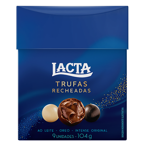 BOMBOM LACTA TRUFAS SORTIDAS RECHEADO 103,5G