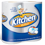 PAPEL TOALHA KITCHEN MULTIUSO C/2 60 FOLHAS