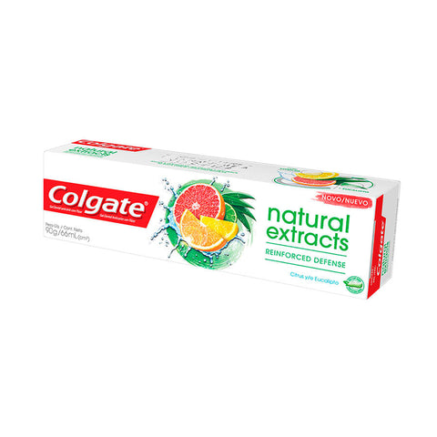 CREME DENTAL COLGATE NATURAL EXTRACTS CITRUS EUCALIPTO 90g