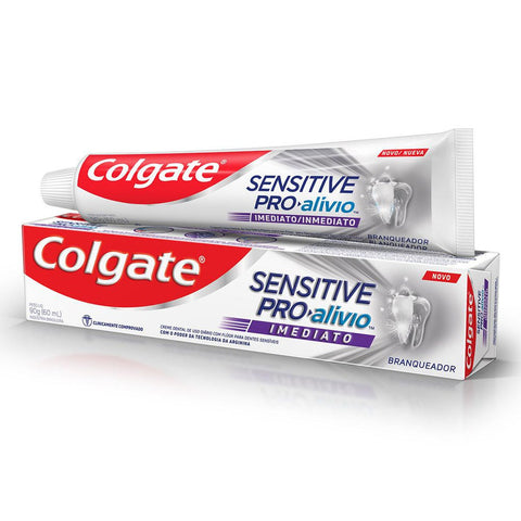 CREME DENTAL COLGATE SENSITIVE PRO ALIVIO BRANQUEADOR 90g