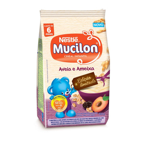 MUCILON NESTLE AVEIA E AMEIXA 180G