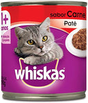 RACAO WHISKAS CARNE LT 290g