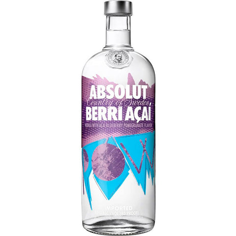 VODKA ABSOLUT BERRI ACAI 1L