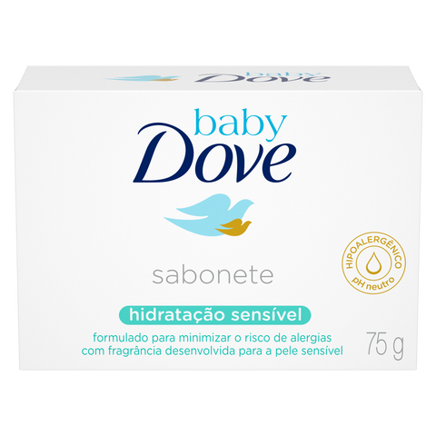 SABONETE DOVE BABY HID SENSIVEL 75G