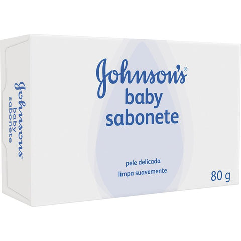 SABONETE JOHNSONS BABY PELE DELICADA 80G