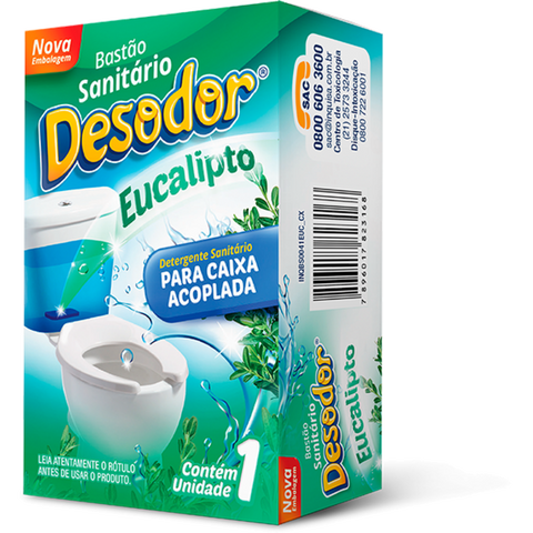 DETERGENTE SANITARIO DESODOR EUCALIPTO BASTAO C/1