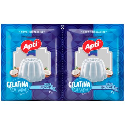 GELATINA APTI S/SABOR INCOLOR 24G