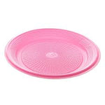 PRATO DESC SABOR DE FESTA ROSA 15CM C/10