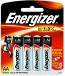 PILHA ENERGIZER MAX ALCALINA AA C/4