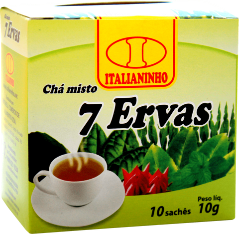 CHA ITALIANINHO 7 ERVAS C/10 10G