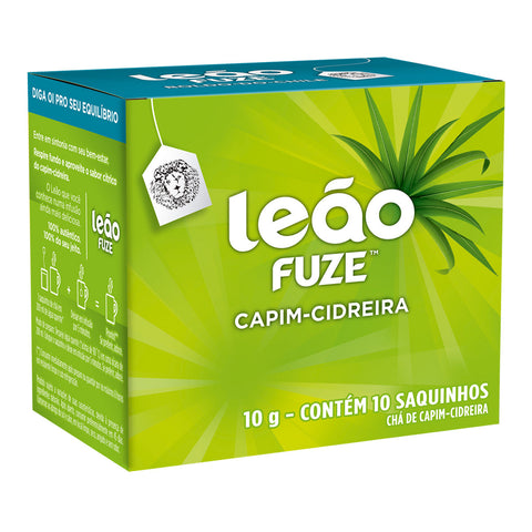 CHA LEAO CAPIM CIDREIRA C/10 10G