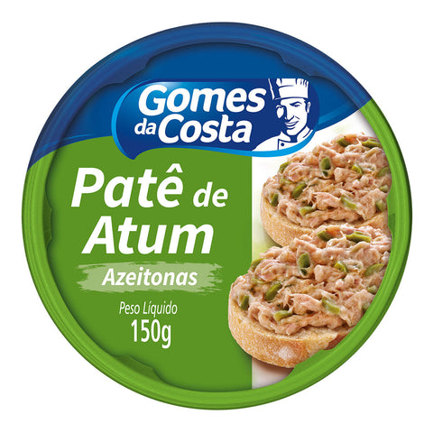 PATE GOMES DA COSTA ATUM AZEITONA 150G