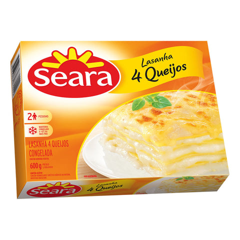 LASANHA SEARA 4 QUEIJOS 600G