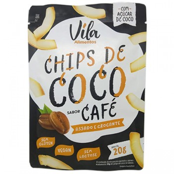 CHIPS COCO VILA ERVAS COM CAFE 20G